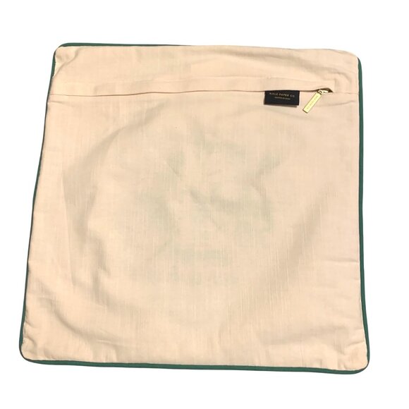 Rifle Paper Co. x Loloi Vase Study No.5 Embroidered Pillow Yarn Tasseled Flowers - Picture 3 of 8